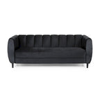 Canapé 3 places Bobran en velours moderne par Christopher Knight Home - 76,2 cm (P) x 211,8 cm (L) x 76,8 cm (H)