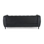 Canapé 3 places Bobran en velours moderne par Christopher Knight Home - 76,2 cm (P) x 211,8 cm (L) x 76,8 cm (H)