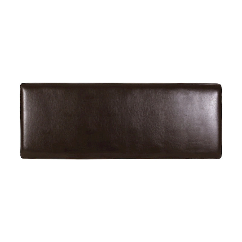 Banc ottoman de rangement en cuir reconstitué York par Christopher Knight Home