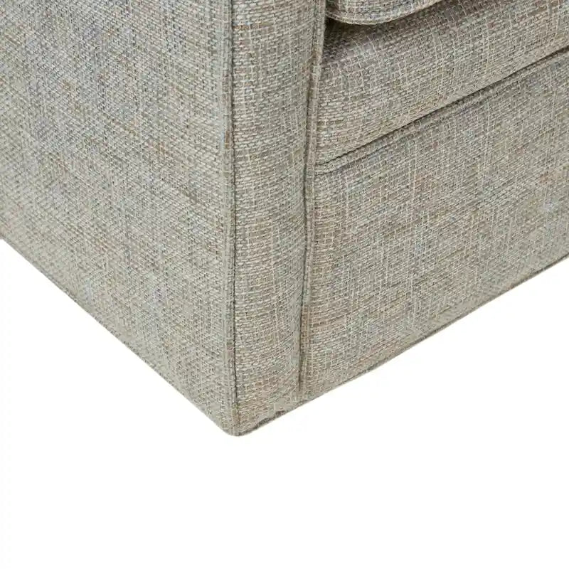 Fauteuil pivotant incurvé rembourré Betty de Madison Park