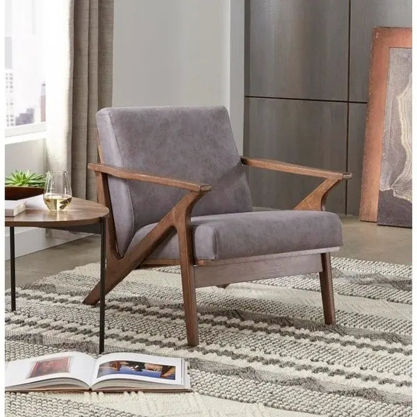 Chaise en bois Bianca de style moderne du milieu du siècle, pour un mode de vie simple.