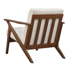 Chaise en bois Bianca de style moderne du milieu du siècle, pour un mode de vie simple.