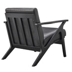 Chaise en bois Bianca de style moderne du milieu du siècle, pour un mode de vie simple.