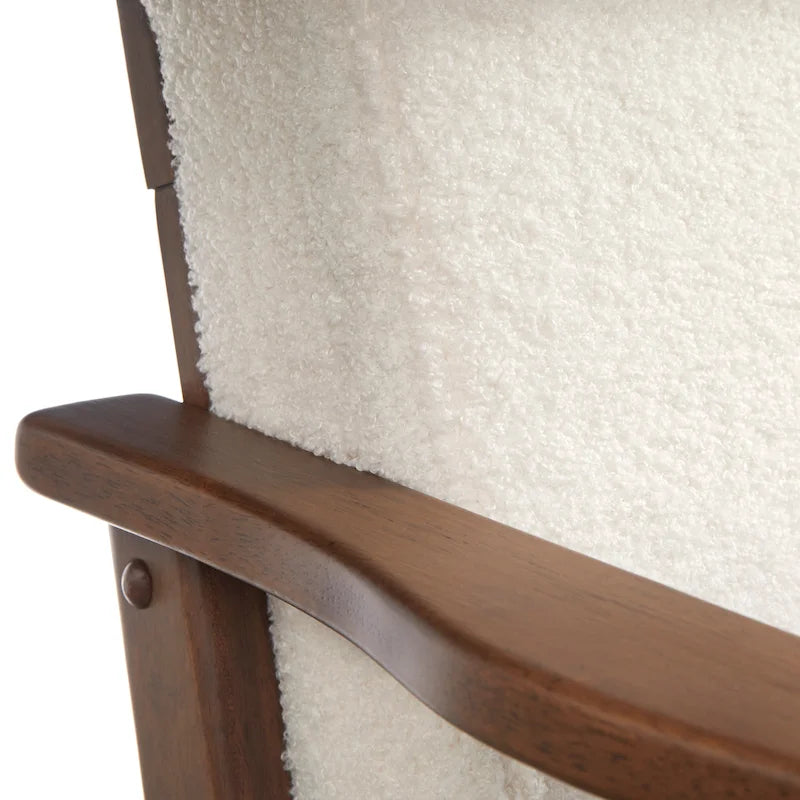 Chaise en bois Bianca de style moderne du milieu du siècle, pour un mode de vie simple.