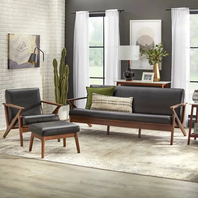 Chaise en bois Bianca de style moderne du milieu du siècle, pour un mode de vie simple.