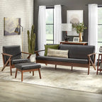 Chaise en bois Bianca de style moderne du milieu du siècle, pour un mode de vie simple.