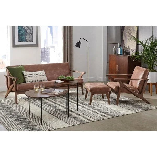 Chaise en bois Bianca de style moderne du milieu du siècle, pour un mode de vie simple.