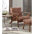 Chaise en bois Bianca de style moderne du milieu du siècle, pour un mode de vie simple.