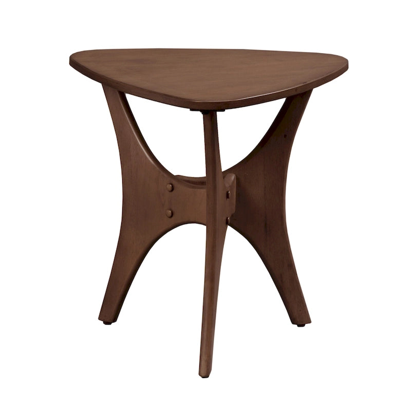 Table d'appoint triangulaire en bois INK+IVY Blaze