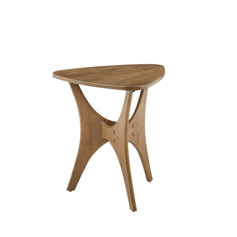 Table d'appoint triangulaire en bois INK+IVY Blaze