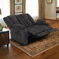 Canapé inclinable électrique MCombo avec massage et chauffage lombaire, tissu 6015/6025/6035/6045