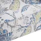 Fauteuil d'appoint avec pieds tournés et accoudoirs arrondis