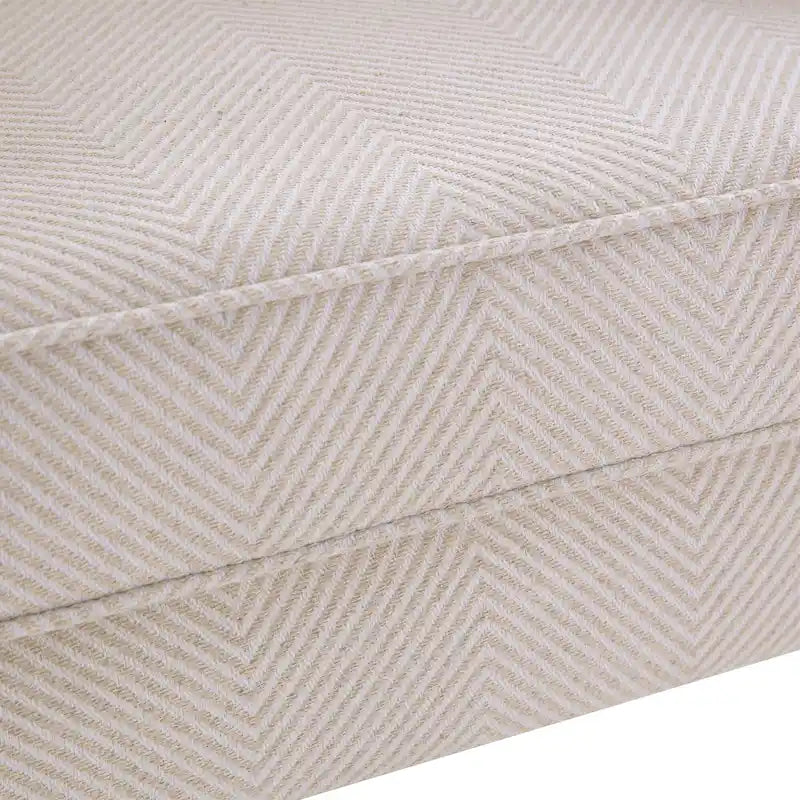 Fauteuil d'appoint avec pieds tournés et accoudoirs arrondis