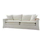 Canapé Elias moderne déhoussable avec porte-gobelet et coussins réversibles par HULALA HOME