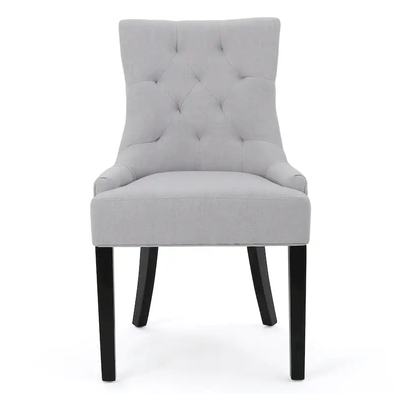 Chaises de salle à manger Hayden modernes en tissu capitonné (ensemble de 4) par Christopher Knight Home