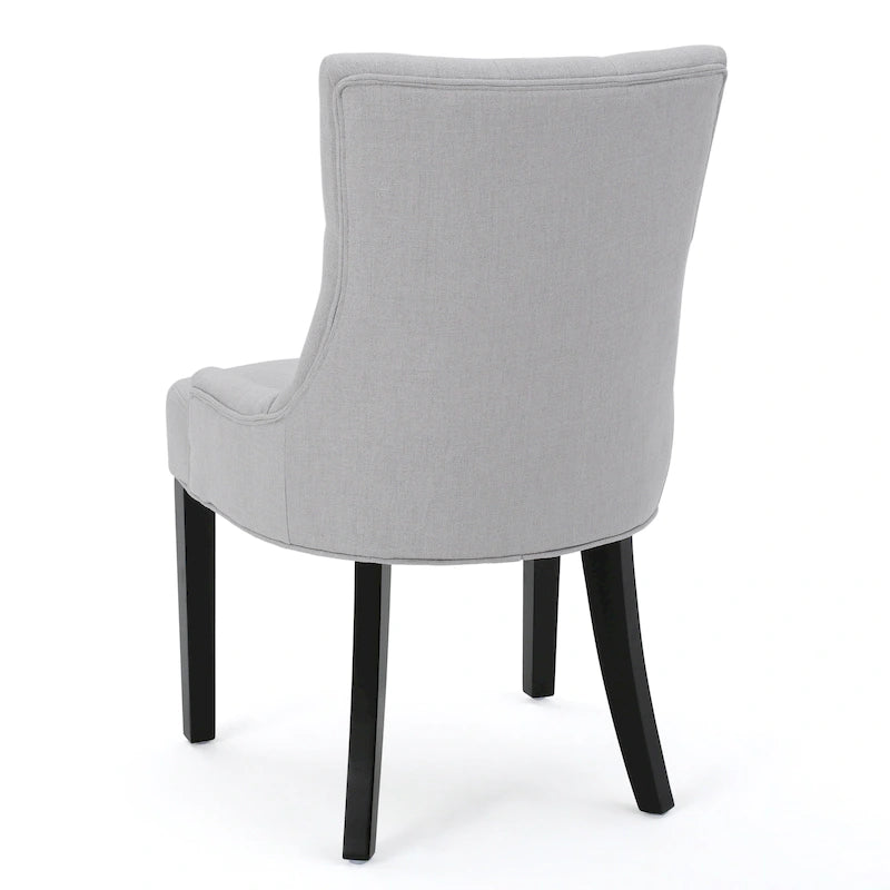 Chaises de salle à manger Hayden modernes en tissu capitonné (ensemble de 4) par Christopher Knight Home