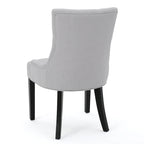 Chaises de salle à manger Hayden modernes en tissu capitonné (ensemble de 4) par Christopher Knight Home