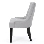 Chaises de salle à manger Hayden modernes en tissu capitonné (ensemble de 4) par Christopher Knight Home