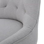 Chaises de salle à manger Hayden modernes en tissu capitonné (ensemble de 4) par Christopher Knight Home