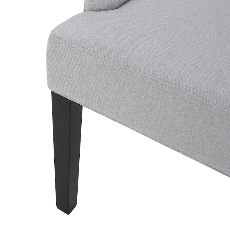 Chaises de salle à manger Hayden modernes en tissu capitonné (ensemble de 4) par Christopher Knight Home
