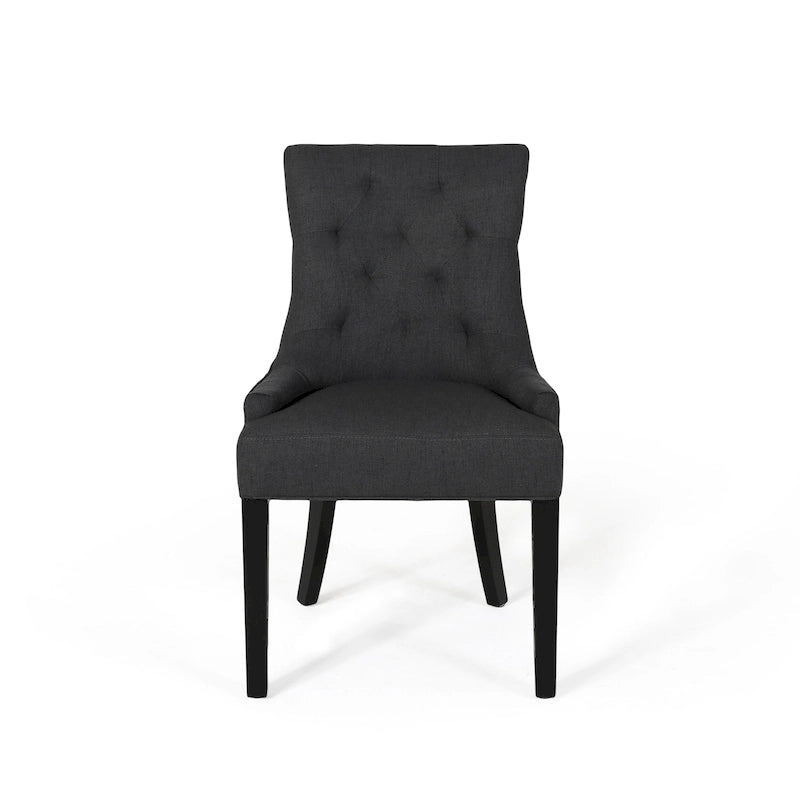 Chaises de salle à manger Hayden modernes en tissu capitonné (ensemble de 4) par Christopher Knight Home
