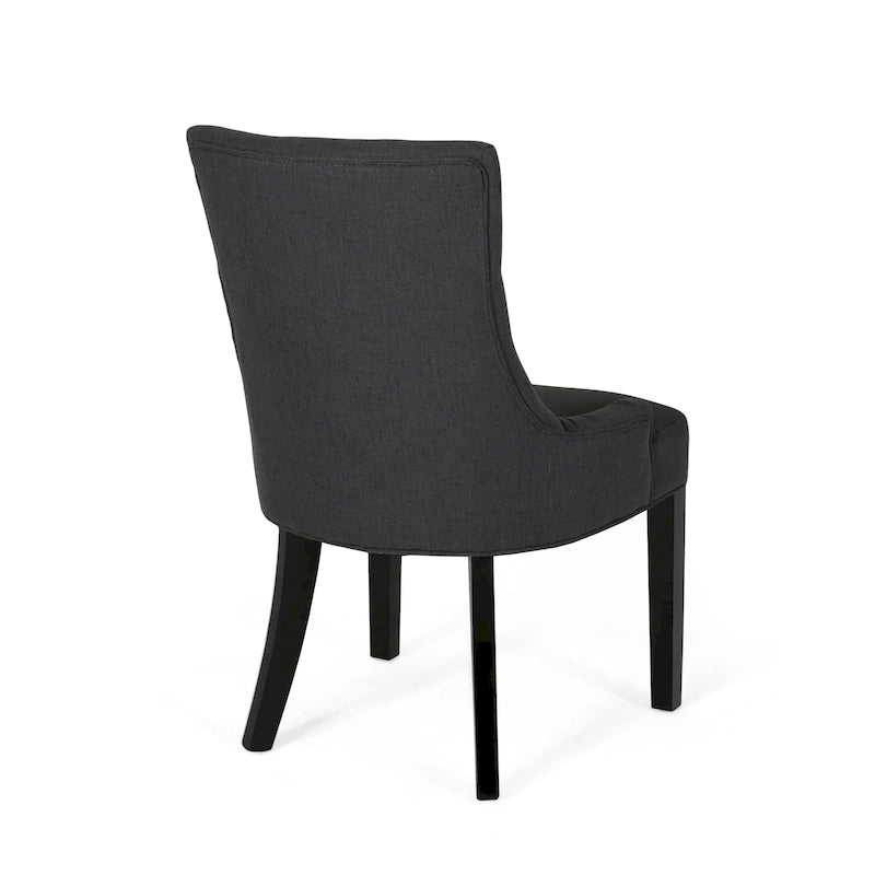 Chaises de salle à manger Hayden modernes en tissu capitonné (ensemble de 4) par Christopher Knight Home