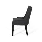 Chaises de salle à manger Hayden modernes en tissu capitonné (ensemble de 4) par Christopher Knight Home