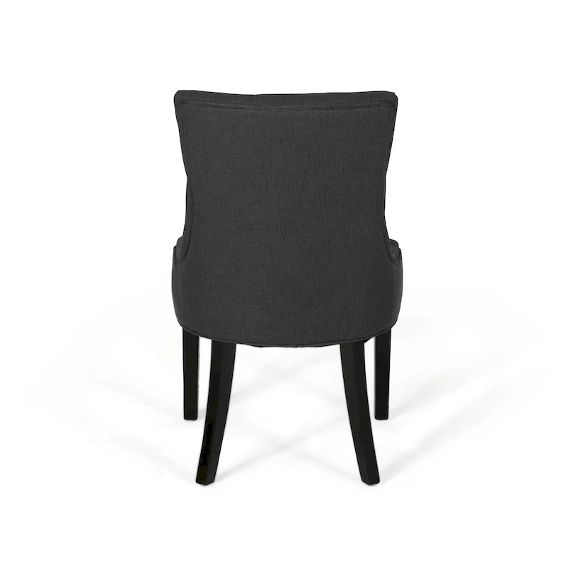 Chaises de salle à manger Hayden modernes en tissu capitonné (ensemble de 4) par Christopher Knight Home