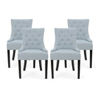 Chaises de salle à manger Hayden modernes en tissu capitonné (ensemble de 4) par Christopher Knight Home