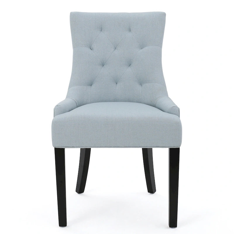 Chaises de salle à manger Hayden modernes en tissu capitonné (ensemble de 4) par Christopher Knight Home