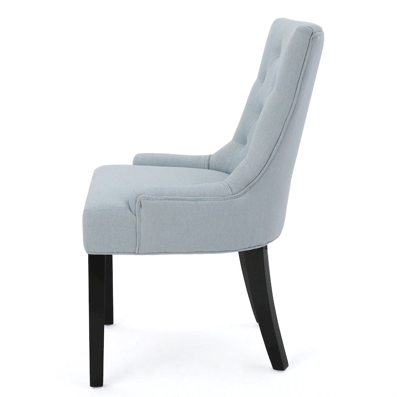 Chaises de salle à manger Hayden modernes en tissu capitonné (ensemble de 4) par Christopher Knight Home