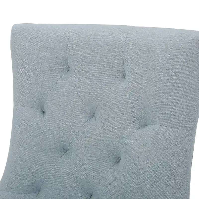 Chaises de salle à manger Hayden modernes en tissu capitonné (ensemble de 4) par Christopher Knight Home