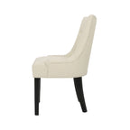 Chaises de salle à manger Hayden modernes en tissu capitonné (ensemble de 4) par Christopher Knight Home