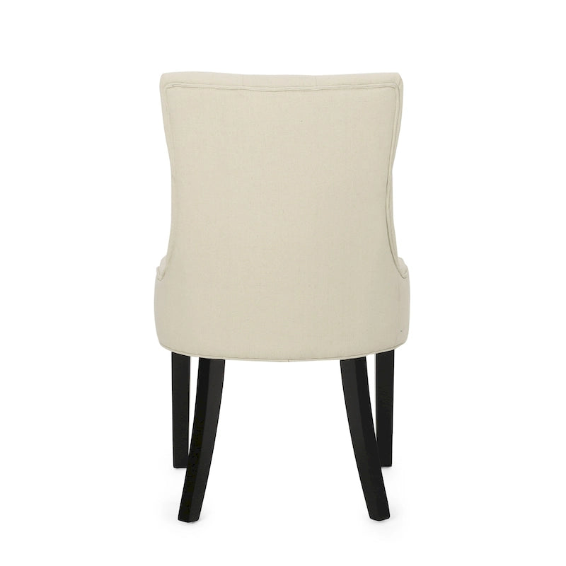 Chaises de salle à manger Hayden modernes en tissu capitonné (ensemble de 4) par Christopher Knight Home