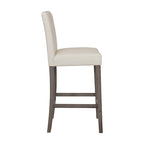 Tabouret de bar Leila rembourré, hauteur 31 pouces