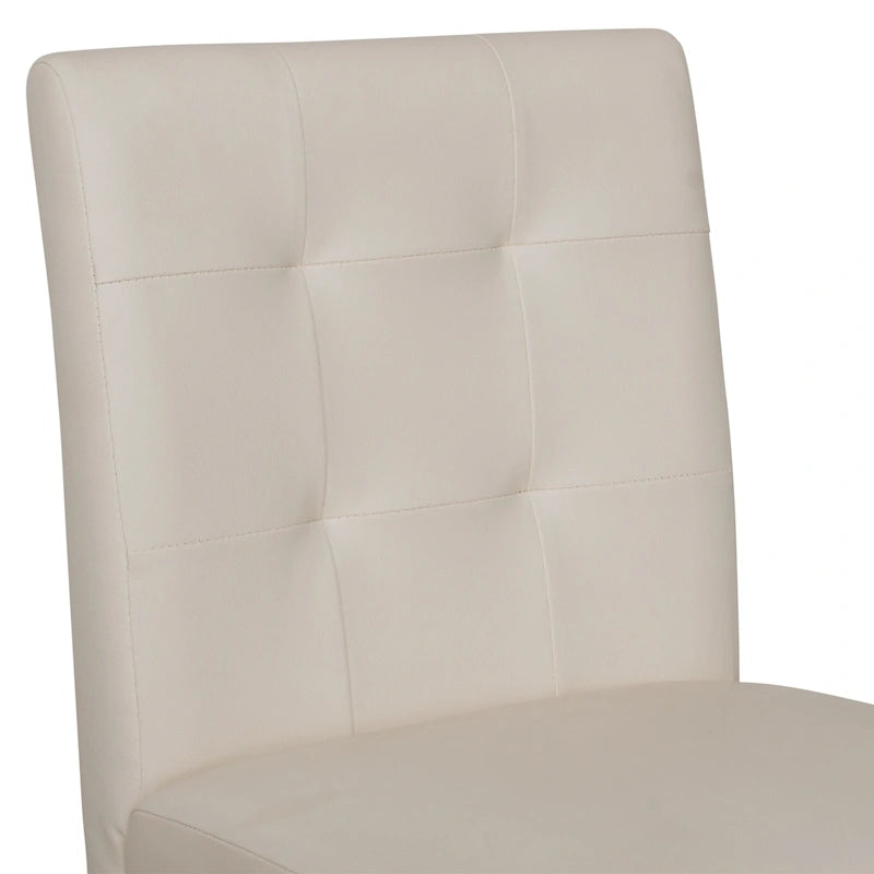 Tabouret de bar Leila rembourré, hauteur 31 pouces