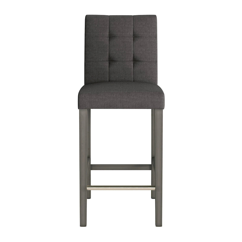 Tabouret de bar Leila rembourré, hauteur 31 pouces