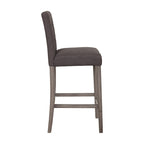 Tabouret de bar Leila rembourré, hauteur 31 pouces