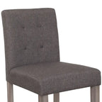 Tabouret de bar Leila rembourré, hauteur 31 pouces