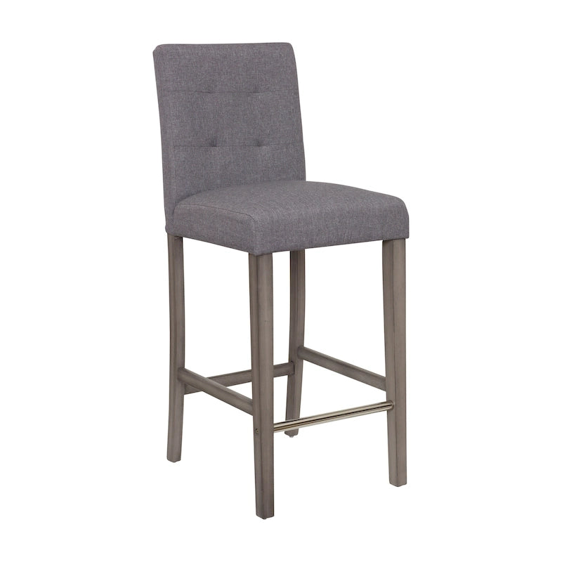 Tabouret de bar Leila rembourré, hauteur 31 pouces