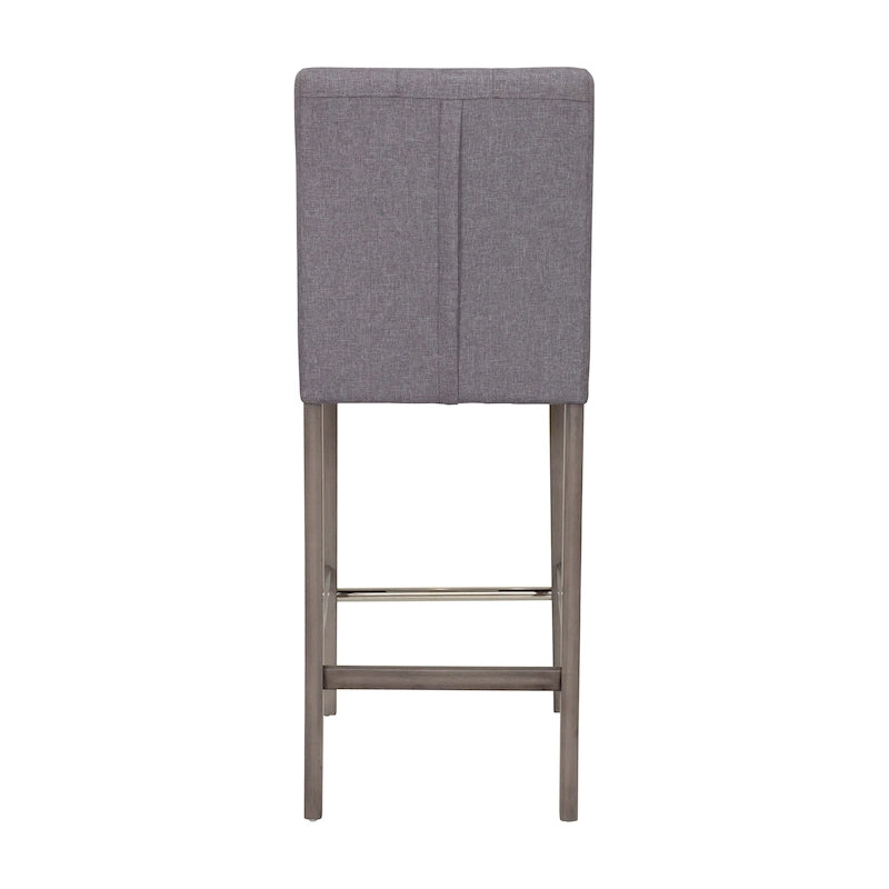 Tabouret de bar Leila rembourré, hauteur 31 pouces