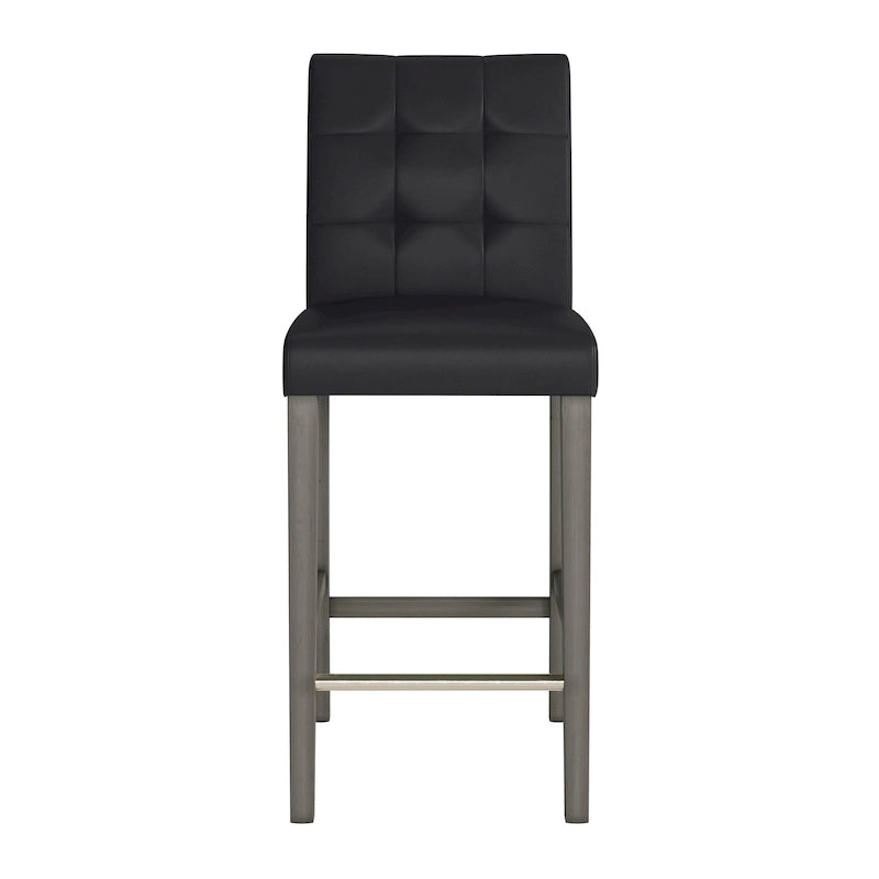 Tabouret de bar Leila rembourré, hauteur 31 pouces