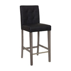 Tabouret de bar Leila rembourré, hauteur 31 pouces