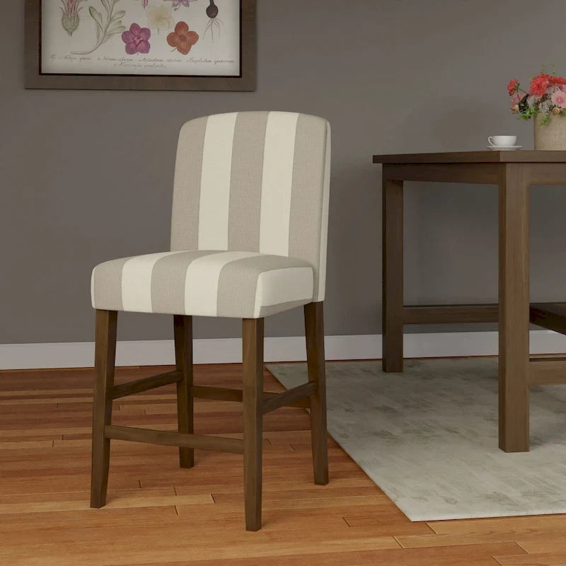 HomePop Curved Back 24 Counter Stool - 24 inches