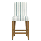 Tabouret de bar HomePop à dossier incurvé 24 pouces - 61 cm (24 pouces)