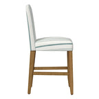 Tabouret de bar HomePop à dossier incurvé 24 pouces - 61 cm (24 pouces)