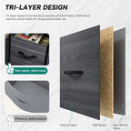 Tour de rangement moderne à 9 tiroirs pour chambre à coucher