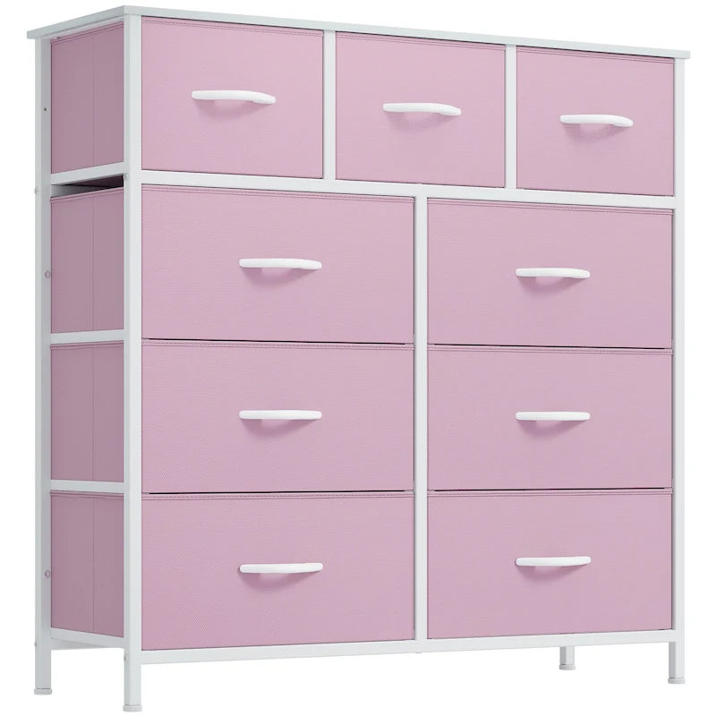 Tour de rangement moderne à 9 tiroirs pour chambre à coucher