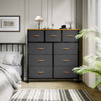Tour de rangement moderne à 9 tiroirs pour chambre à coucher