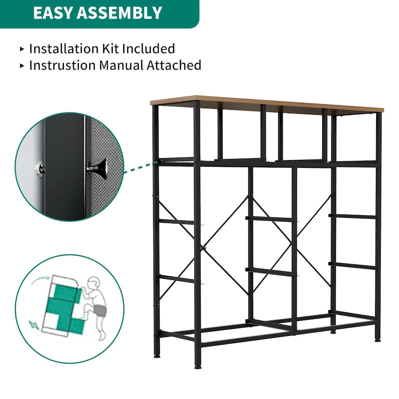 Tour de rangement moderne à 9 tiroirs pour chambre à coucher